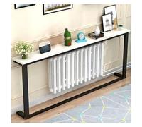 Narrow Console Table Behind Couch, Ultra Slim Sofa Table with Open Storage for Living Room, Entryway, Hallway