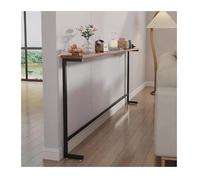 Narrow Console Table with Storage, Space-Saving Design for Behind Sofa or Bedside, Ideal for Living Room and Hallway Organization
