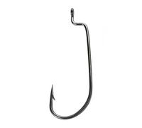 Narrow Crank Hook 20 Bag High Carbon Steel Rig Jig Fishing Soft Bait Worm Fishhook for Riverside Lakeside(5l0)