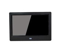 Narrow-Edge High-Definition Led Screen 7In10In Digital Photo Frame Electronic Album Photo Frame Video Advertising Machine (4G 10In Black Lithium Battery)