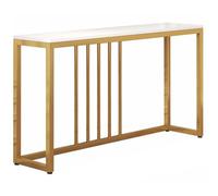 Narrow Entryway Table Rectangular Sofa Table for Living Room Hallway & Foyer Easy Assembly Stylish Console Table (39.37"x11.81"x31.5") Perfect for Small Spaces