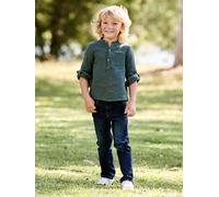 NARROW Hip, MorphologiK Straight Leg Waterless Jeans, for Boys dark blue