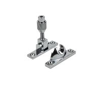 Narrow Locking Brighton Fastener - Polished Chrome