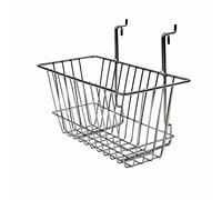 Narrow Multifit Basket - W300mm / 12″ slatwall accessories (1 X 12 X 6 X 6 (X-SMALL) BASKET)