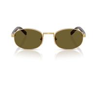 Narrow Oval Sunglasses - unisex - Prada - Sunglasses - Yellow - 52 MM - Accessories 52 MM