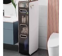 Narrow Plastic Bathroom Cabinet SpaceSaving Floor Storage Unit Versatile Organizer for Living Room Bedroom Kitchen Stylish Drawer Unit Modern Home Furniture.