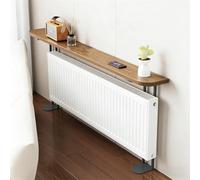 Narrow Radiator Table for Entryway 35" Sofa Back Console Table Black/White Wood Panel Stand Modern Living Room Furniture 47.2"x7.1"x35.4"