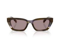 Narrow Rectangular Sunglasses - unisex - Dolce & Gabbana - Sunglasses - Green - 53 MM - Accessories 53 MM