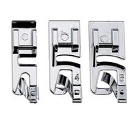Narrow Rolled Hem Sewing Machine Presser Foot Set (3mm, 4mm and 6mm)- Fits All Low Shank Snap-On Singer, Brother, Babylock, Euro-Pro, Janome, Kenmore, White, Juki, New Home, Simplicity, Elna