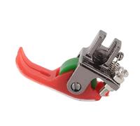 Narrow Rolling Presser Foot PTFE Coating Plastic Roller Foot for Flat Bed Sewing Machine Universal Presser Foot for Thick and Thin Fabric 4.5 x 3.2cm