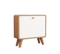 Narrow Shoe Cabinet nizer for Slim Entry Storage Adjustable Shelf Hidden Foot Shoe Rack for Small Spaces Ideal for Closet Entryway Living Room (Size: