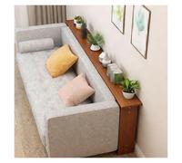 Narrow Slim Console Table - 110x20cm Teak Entryway Furniture, Stylish Bedside Cabinet, Space-Saving Hallway Table, Long & Thin Design for Small Spaces
