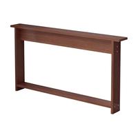 Narrow Sofa Table Behind Couch, 2 Tier Long Console Table with Storage Shelf for Living Room Entryway Hallway, Easy Assembly