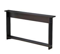Narrow Sofa Table with Storage Shelf, 2 Tier Couch Table Behind Sofa, Long Entryway Table for Living Room, Hallway, Easy Assembly