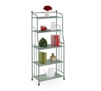 Narrow storage unit Metal Shelving Rack Freestanding Utility Shelf 5 Tiers