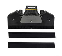 Narrow Suction Nozzle 170mm for Karcher WV2 WV5 Window Vacuum Streak-Free Small Panes Mirrors Black Grey 2 Replacement Lips(Black)