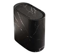 Narrow Trash Can - Bathroom Bin with Lid and Inner Bin Liner Bucket - Garbage Dustbin for Small Spaces, Office, Living Room, Kitchen, Bedroom, Toilet, Bathroom