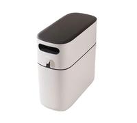 Narrow Trash Can | Slim Space-Saving Garbage Bin | Odor-Resistant Decorative Design for Kitchen, Bedroom, and Closet | Perfect for Small Spaces