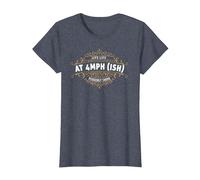 Narrowboat Design & Canal Boat Idea for Men & Boat Owners T-Shirt, Women, Heather Blue, Small