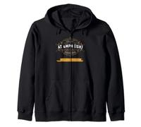 Narrowboat Design & Canal Boat Idea For Men & Boat Owners Zip Hoodie
