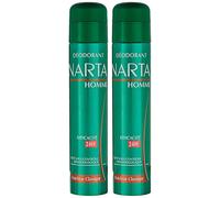 NARTA Men's Deodorant Classic Freshness Spray 200 ml 2 Pieces