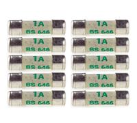 Nartel 10 X 1 AMP SHAVER FUSES BS646 1AMP MINI FU