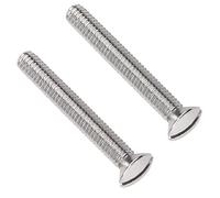 Nartel® M3.5 (3.5mm x 40mm) Slotted Raised Countersunk Electrical Socket Screws (Pack of 20)