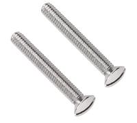 Nartel® M3.5 (3.5mm x 40mm) Slotted Raised Countersunk Electrical Socket Screws (Pack of 30)