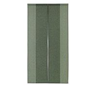 Narumi Vertical Stripe Cotton Cloth Japanese Noren Curtain Tapestry (Dark Green),33.5 x 66.9 inches (85 x 170 cm)