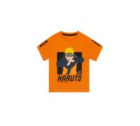 Naruto Boy's Anime Short Sleeve T-Shirt in Orange | Size: 6-7 Years Naruto Orange 6-7 Years