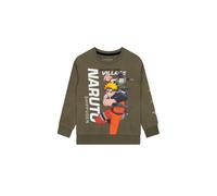Naruto Boy's Anime Sweatshirt in Green | Size: 6-7 Years Naruto Green 6-7 Years