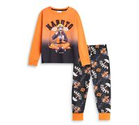 Naruto Boy's Long Sleeve Long Leg Pyjama Set | Boys Multicoloured | Size: 7-8 Years Naruto Multicolor 7-8 Years