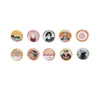 Naruto Ichiraku Ramen 10 Piece Button Pin Box Set, One size, Tin, no gemstone