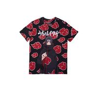 Naruto - Itachi Clouds Allover - T-Shirt - multicolored - L - 100% Cotton,Jersey L