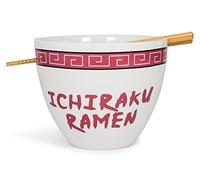 Naruto Japanese Dinnerware Set | 16-Ounce Ramen Bowl and Chopsticks Set
