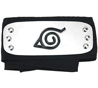 Naruto Konoha Black Anime Ninja Headband