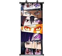 Naruto Poster,Naruto Scroll Posters,Anime Poster Decor for bedroom,Anime Gift Large Wall Scroll Character Manga for Wall Decor 70*30cm