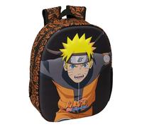 NARUTO - School Backpack, with 3D Design, Ideal for Children of Different Ages, Comfortable and Versatile, Quality and Resistance, 27 x 10 x 33 cm