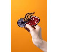 Naruto - Set Of 3 - Patch - multicolored - Onesize - gid://shopify/Metaobject/122746863853 Onesize