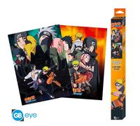 NARUTO SHIPPUDEN - 2x Chibi Posters - Ninjas (52x38) ABYDCO726