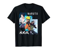 Naruto Shippuden 3 Plates and Kanji Anime T-Shirt