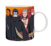 NARUTO SHIPPUDEN AKATSUKI COFFEE MUG CUP NEW IN GIFT BOX ABY