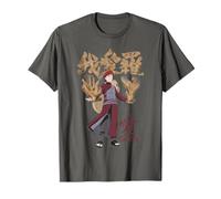 Naruto Shippuden Gaara with Sand and Kanji Anime T-Shirt