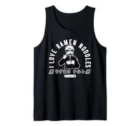 Naruto Shippuden I Love Ramen Noodles with Kanji Anime Tank Top