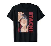 Naruto Shippuden Itachi Block and Name T-Shirt