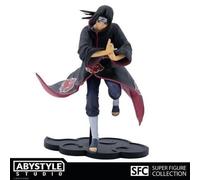 ABYSTYLE Studio Naruto Shippuden Itachi Uchiha SFC Collectible PVC Figure 7.1" Tall Anime Manga Statue Home Room Office Decor Great for Gift and Fans