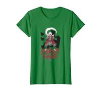 Naruto Shippuden Jiraiya Pervy Sage T-Shirt, Women, Kelly Green, Medium