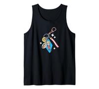 Naruto Shippuden Keychain Collage Chibi Naruto Anime Tank Top