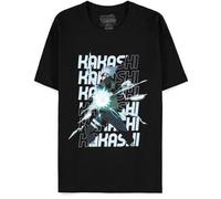 Naruto Shippuden Men's Boys' Short-Sleeved T-Shirt L Black