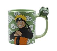 ABYstyle Mug Naruto Shippuden Naruto and Gama-chan 3D Handle Ceramic Green One Size